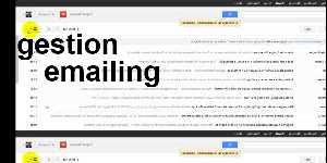 gestion emailing