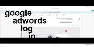 google adwords log in