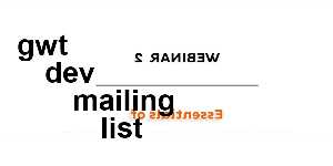 gwt dev mailing list