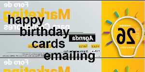 happy birthday cards emailing