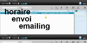 horaire envoi emailing