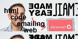 html code emailing web page