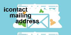 icontact mailing address