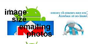 image size emailing photos