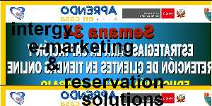 intergy e-marketing & reservation solutions
