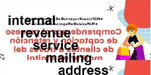 internal revenue service mailing address