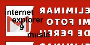 internet explorer 9 music