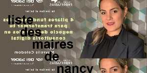 liste des maires de nancy