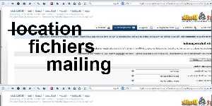 location fichiers mailing