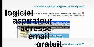 logiciel aspirateur adresse email gratuit