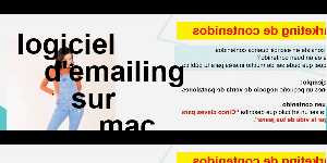 logiciel d'emailing sur mac