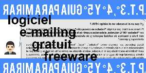 logiciel e-mailing gratuit freeware
