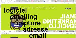 logiciel emailing capture adresse émail