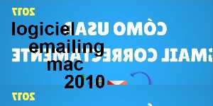 logiciel emailing mac 2010