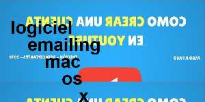 logiciel emailing mac os x