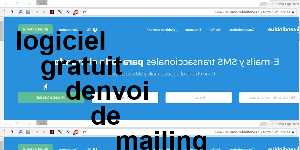 logiciel gratuit denvoi de mailing