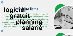 logiciel gratuit planning salarié