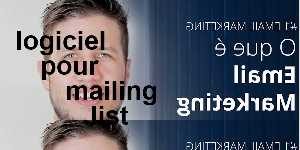 logiciel pour mailing list