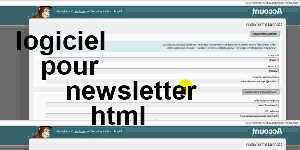 logiciel pour newsletter html