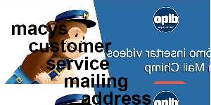 macys customer service mailing address