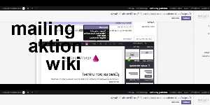 mailing aktion wiki