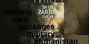 mailing care packages military afghanistan