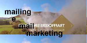 mailing e mail marketing