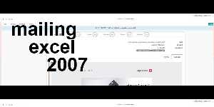 mailing excel 2007