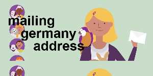 mailing germany address