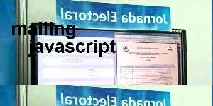mailing javascript