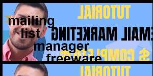mailing list manager freeware
