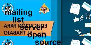 mailing list server open source