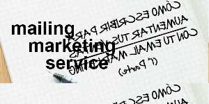 mailing marketing service