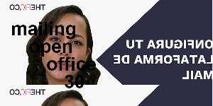 mailing open office 30