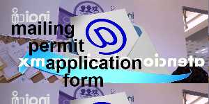 mailing permit application form
