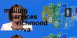 mailing services richmond va