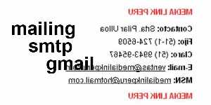 mailing smtp gmail