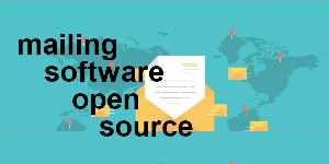 mailing software open source