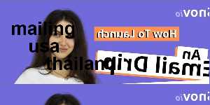 mailing usa thailand