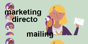 marketing directo  mailing  ejemplos