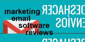 marketing email software reviews