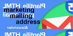 marketing mailing address
