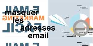 masquer les adresses email
