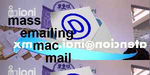 mass emailing mac mail