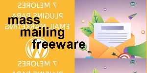 mass mailing freeware