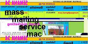 mass mailing service mac