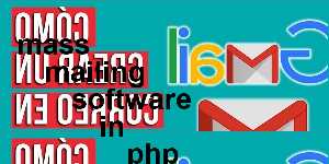 mass mailing software in php