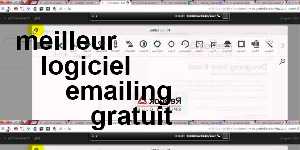meilleur logiciel emailing gratuit