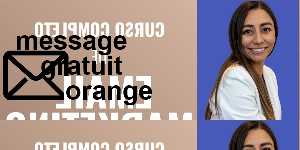 message gratuit orange