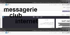 messagerie club internet